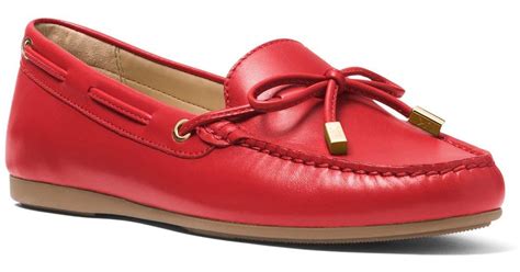 michael kors sutton moc aluminum|Michael Kors Sutton Signature Logo Moccasin Flat Loafers .